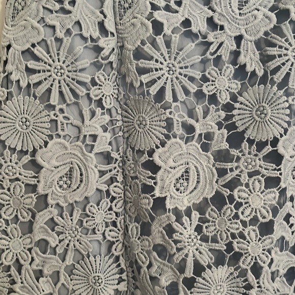 Lulus Romance Language Light Blue Backless Lace Dress - Picture 6 of 9